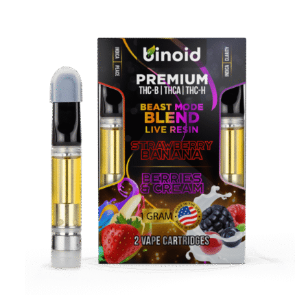 Beast Mode Blend Live Resin Cartridge – 2 Pack Combo (Limited Time Sale)