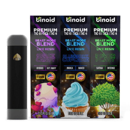 Beast Mode Blend Live Resin Disposable – 3 Pack Combo