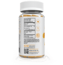 Binoid CBD Mango Gummy 300mg Nutritional Facts Supplement Ingredients Label