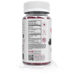 Binoid CBD Gummy Mixed Berry Nutritional Fact Ingredients Label