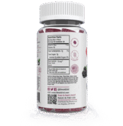 Binoid CBD Gummy Mixed Berry Nutritional Fact Ingredients Label