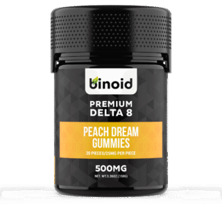 Delta 8 THC Gummies Peach Dream 25mg 500mg Best Buy Online For Sale Discount Packaging