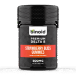 Delta 8 THC Gummies Strawberry Bliss 25mg 500mg Best Buy Online For Sale Discount Packaging