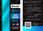 Delta 8 THC Rechargeable Disposable Vape Blue Dream Label Ingredients
