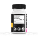 Delta 8 THC Capsules Softgels 750mg Nutritional Facts Ingredients