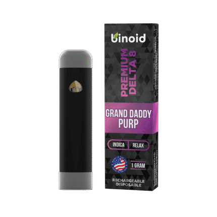 Delta 8 THC Vape Cartridge - Grand Daddy Purp