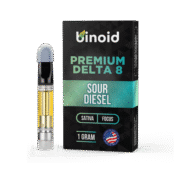 Delta 8 THC Vape Cartridge - Sour Diesel