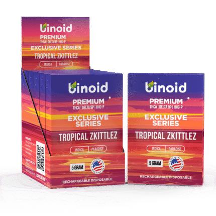 5 Gram THCA Disposable Get Near Me Tropical Zkittlez Exclusive Series Binoid Rechargeable THCP HHCP