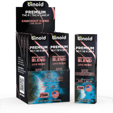 Knockout Blend Ice Breaker Indica Chill Out 2 gram disposables