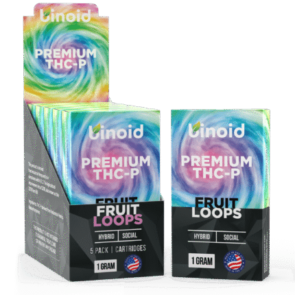 THCP Vape Cart Box Wholesale Distribution 5Pack Best Brand Popular Top Selling Fruit Loops