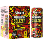 THC Seltzer – Good Vibes Cannabis Drink (4 Pack)