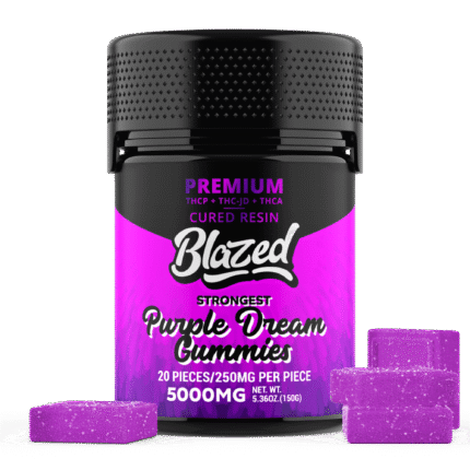 blazed purple dream 5000mg gummy gummies buy deal reddit coupon