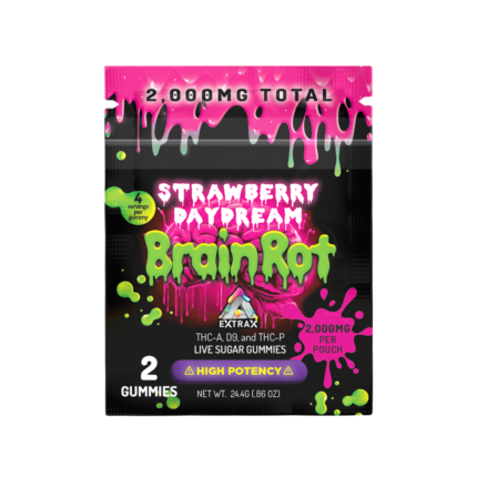 THCA Live Sugar 2 Pack Gummies – 2,000mg