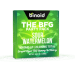 Buy Biggest Legal Hemp Gummy Online For Sale Best Brand Sour Watermelon Binoid BFG Party Pack